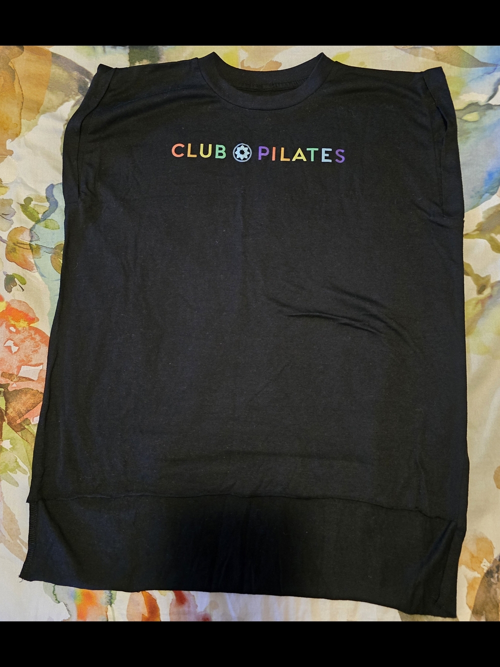 Club Pilates Logo High/Low  Tee Size XS
